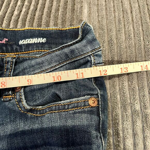Seven 7 For All Mankind Roxanne Girls Dark Wash Jeans Size 7 - Picture 5 of 9